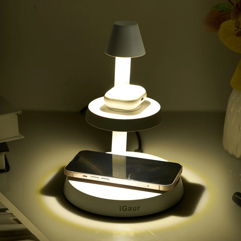 "Ultimate 3-In-One Wireless Charger & Night Light: Charge Smart, Sleep Bright!" - Virtual Salesline 