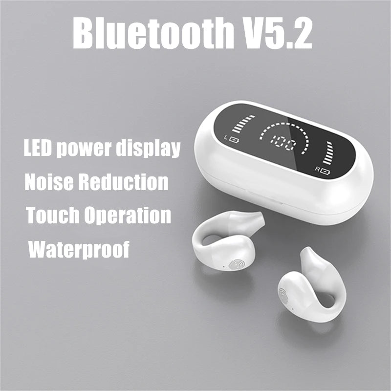 Wireless Bluetooth Earphone Earclip S03 Noise Reduction Sports Running Music Headset Esports No Delay Game Headsets - Virtual Salesline 