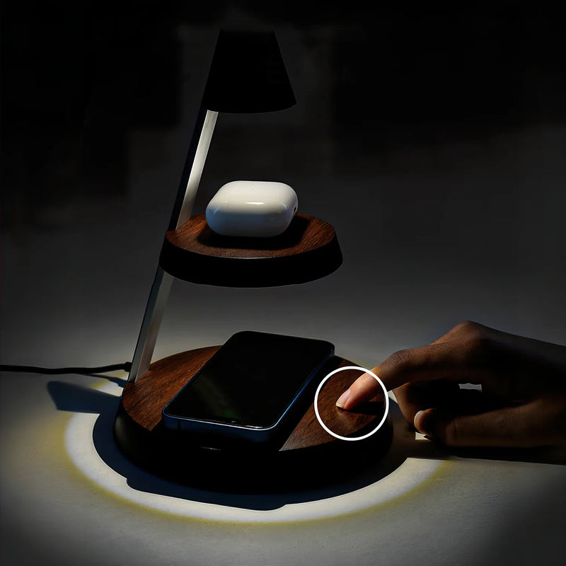 "Ultimate 3-In-One Wireless Charger & Night Light: Charge Smart, Sleep Bright!" - Virtual Salesline 