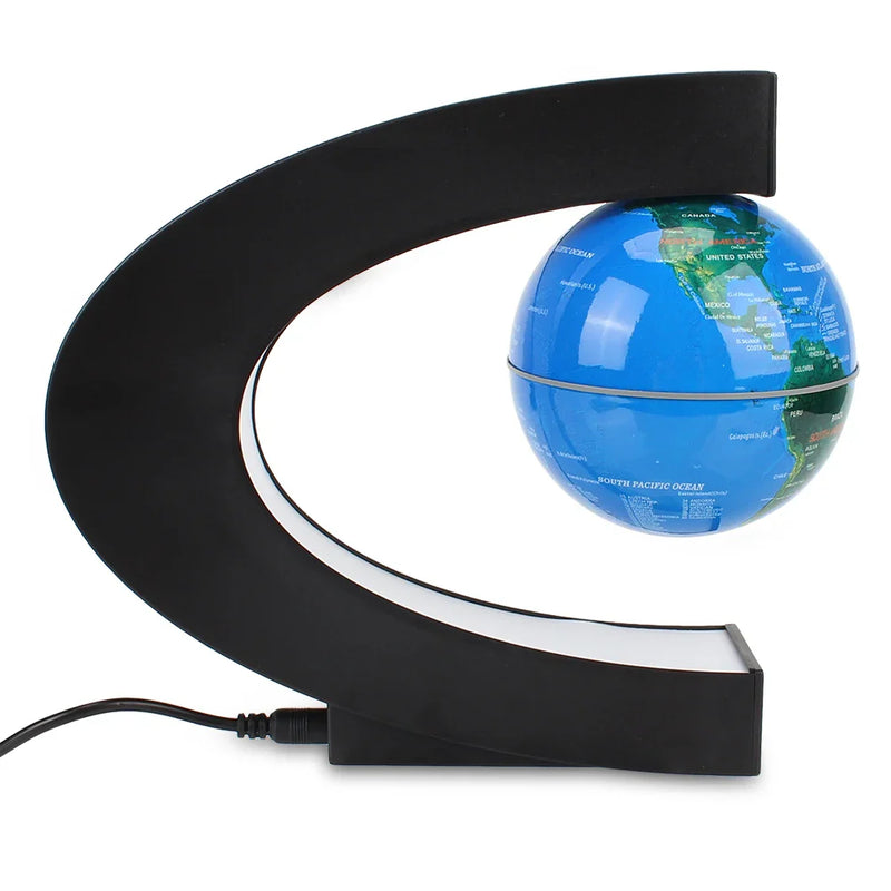 Magnetic Levitating LED Globe Lamp - Experience the Magic of a Floating World! - Virtual Salesline 