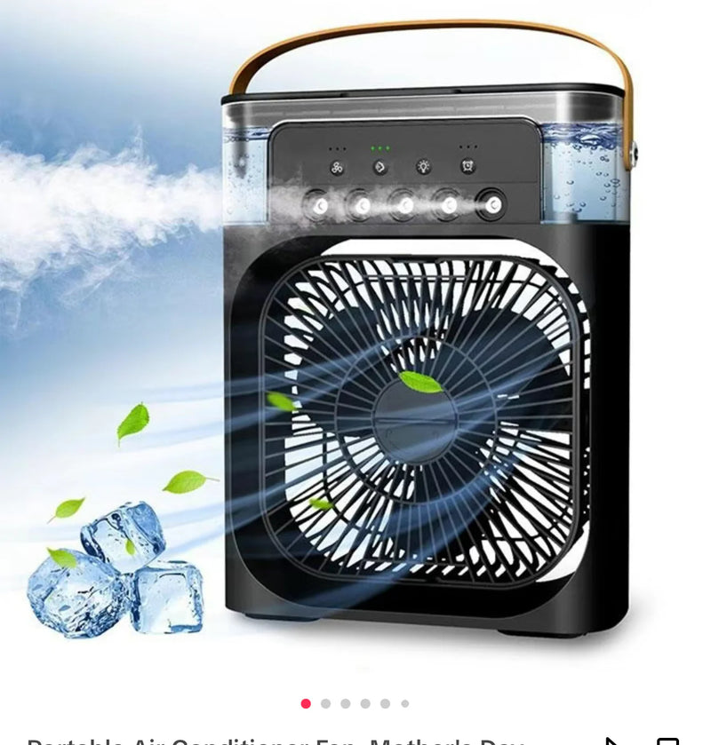 "Cool Anywhere: Portable Air Conditioner Fan for Instant Relief!" - Virtual Salesline 